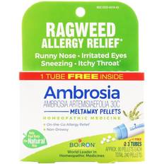 Boiron Vitaminer & Kosttillskott Boiron Ambrosia Allergy Relief Meltaway Pellets 3 Tubes 80 Pellets Each