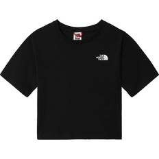 The North Face Girl's Simple Dome Cropped T-shirt - TNF Black (408261-901)