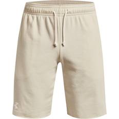 Brun - Fitness - Herre Shorts Under Armour Men's Rival Terry Shorts Stone Onyx