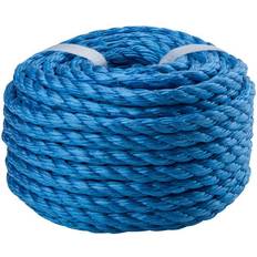 polyreb blå 10 mm 3-slået minirulle 20 meter