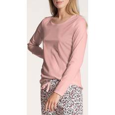 Dame - Rosa Skjorter Calida Favourites Dreams Shirt Long Sleeve