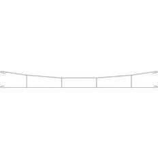 Modelltechnik 4331 Køreledning 222 mm 3 stk