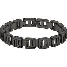 Police Herr Armband - Svart