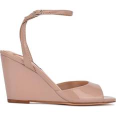 Nine West Pink Sandals Nine West Nevr - Barely Nude