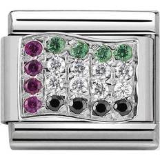 Nomination Classic CZ United Arab Emirates Flag Charm