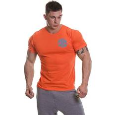 Fitness & Gymträning - Guld Kläder Golds Gym Basic Left Breast T-shirt för Män - 1 St
