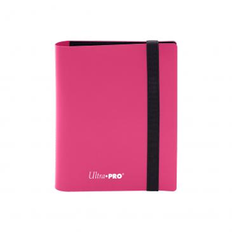 Eclipse brætspil Ultra Pro Mappe Eclipse 2-Pocket Pro-Binder: Hot Pink (Lyserød) 4x20 (Plads til 80 kort) #15372