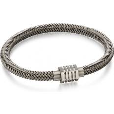 Fred Bennett Steel Woven Bracelet B5054