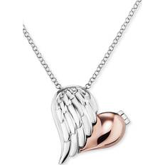 Engelsrufer Angel Whisperer Two Tone With Love Locket Necklace ERN-WITHLOVE-02-BI