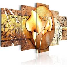 Tavlor på rea Arkiio The Secret of Calla Lily Gold 200x100 Tavla 200x100cm