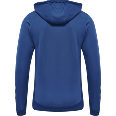 Hummel Hmllead Poly Hoodie - Bleu