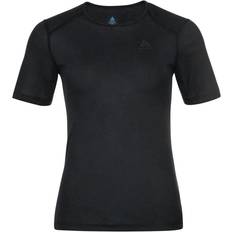 Damen - Trainingsbekleidung Basisschicht-Oberteile Odlo Active Warm Eco Crew T-Shirt - Schwarz