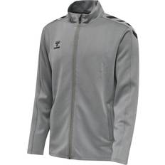 Voetbal Buitenkleding Hummel Trainingsjas Met Rits Core XK - Gris