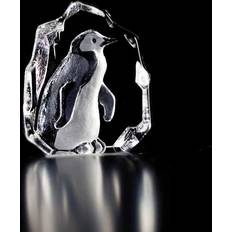Målerås Glasbruk Wildlife Pingvin Kunstglas Klar 88113 Dekorationsfigur