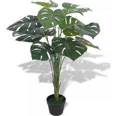 Plástico Plantas Artificiales vidaXL Monstera Planta Artificial