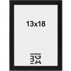 Slim Træ Sort 13x18 Ramme