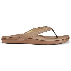 Brown - Women Flip-Flops OluKai Aukai