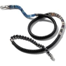 Pietra di Luna Gioielli John Hardy Beaded Hybrid Triple Wrap Bracelet - Silver/Calcite/Opal/Moonstone/Hematite