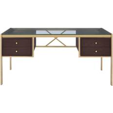 Glasses Writing Desks Acme Furniture Yumia Writing Desk 28x64"