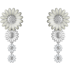 Georg jensen stine goya Georg Jensen Stine Goya Daisy Earrings - Silver/White