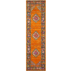 Orange Carpets & Rugs Safavieh Madison Collection Purple, Orange 27x96"