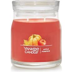 Apple Scented Candles Yankee Candle (R) Signature 13oz. Apple Pumpkin Medium Jar Red Scented Candle