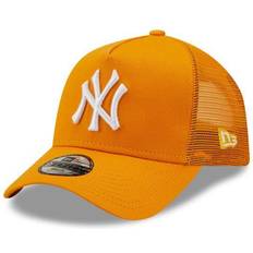 Orange Kepsar New Era Kid's Trucker New York Yankees Cap - Gold