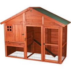 Trixie Natura Small Animal Hutch with Outdoor Run 194x80x152cm