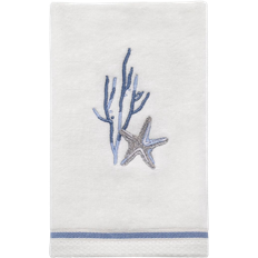 Avanti Abstract Coastal Kitchen Towel White (45.72x30.48cm)