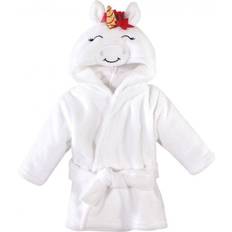 Hudson Soft Plush Animal Face Bathrobe - Christmas Unicorn