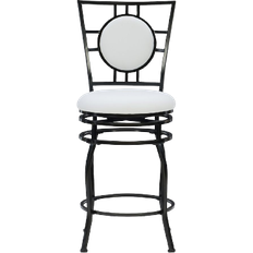 Padded Seat - White Bar Stools Linon Townsend Bar Stool 114.3cm
