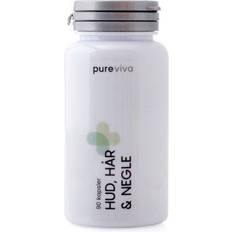 Vitaminer & Kosttillskott Pureviva Hud, Hår og Negle 90 st