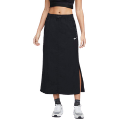 Nike Black Skirts Nike Sportswear Essential Woven Skirt Women - Black/White