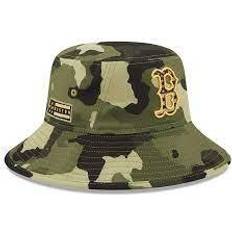 Elastane/Lycra/Spandex - Men Hats New Era Boston Red Sox 2022 Armed Forces Day Bucket Hat - Camo