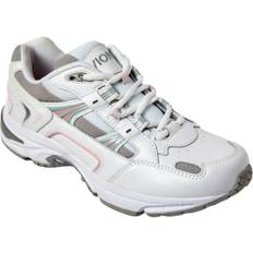 Suede - Women Walking Shoes Vionic Walker Classic W - White/Pink