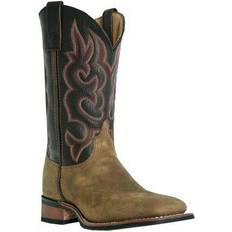 Men - Red High Boots Lodi Western - Taupe Chocolate