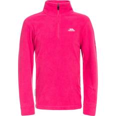 Trespass Kid's Louviers Half Zip Fleece - Pink Lady