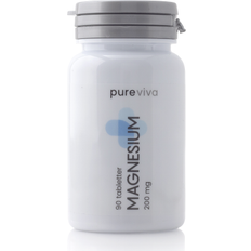 Kosttilskud magnesium pureviva Pureviva Magnesium 200mg 90 stk