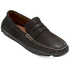 Textile Loafers Cole Haan Wyatt Penny Driver - Black