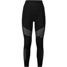 Dans Tights Casall Stripe Mesh High Waist Tights Women - Black