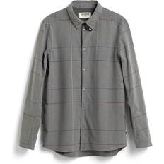 S f specialized Fjällräven S/F Rider Flannel Long Sleeve Shirt - Grey Flag Window