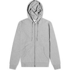 Sunspel French Terry Zip Hoodie in Melange Melange