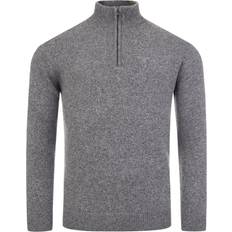 Man - Polyamide Jumpers Barbour Tisbury Half Zip Sweatshirt