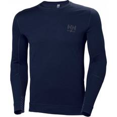Helly hansen undertrøje Helly Hansen Lifa Undertrøje Med Merinould - Marine Blå