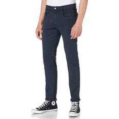 Replay anbass slim fit Replay Anbass Slim Fit Hyperflex Jeans - Navy