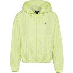 Tommy Hilfiger Logo Tape Wind Breaker Jacket - Faded Lime