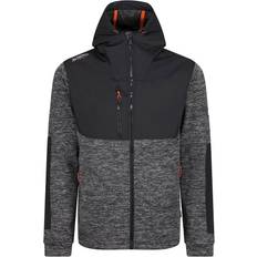 Regatta Heist Hybrid Workwear Jacket AshMarl/Blk