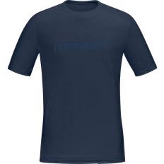 Norrøna Pullover Norrøna Falketind Equaliser Merino T-Shirt - Blau