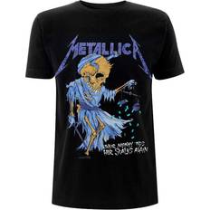 Metallica t shirt Metallica T-Shirt Doris Back Print - Black