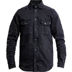 John Doe Motoshirt XTM Denim Motorcycle Shirt M - Black